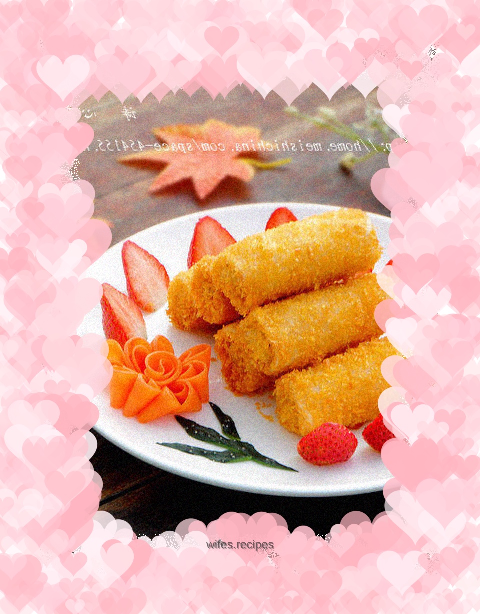 【Golden Areca Taro Roll】---A healthy snack for New Year’s Eve dinner