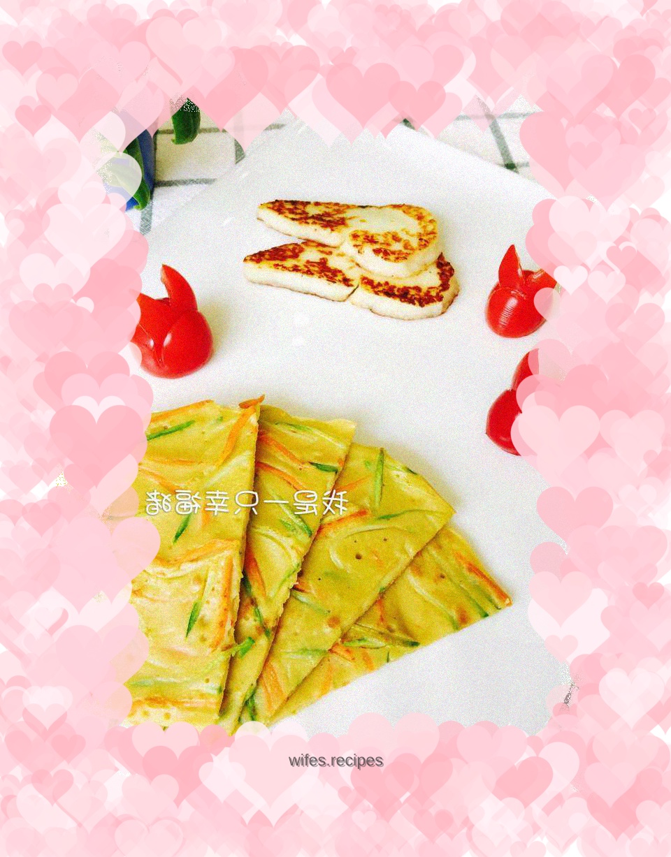 Vegetable and multigrain egg pancakes