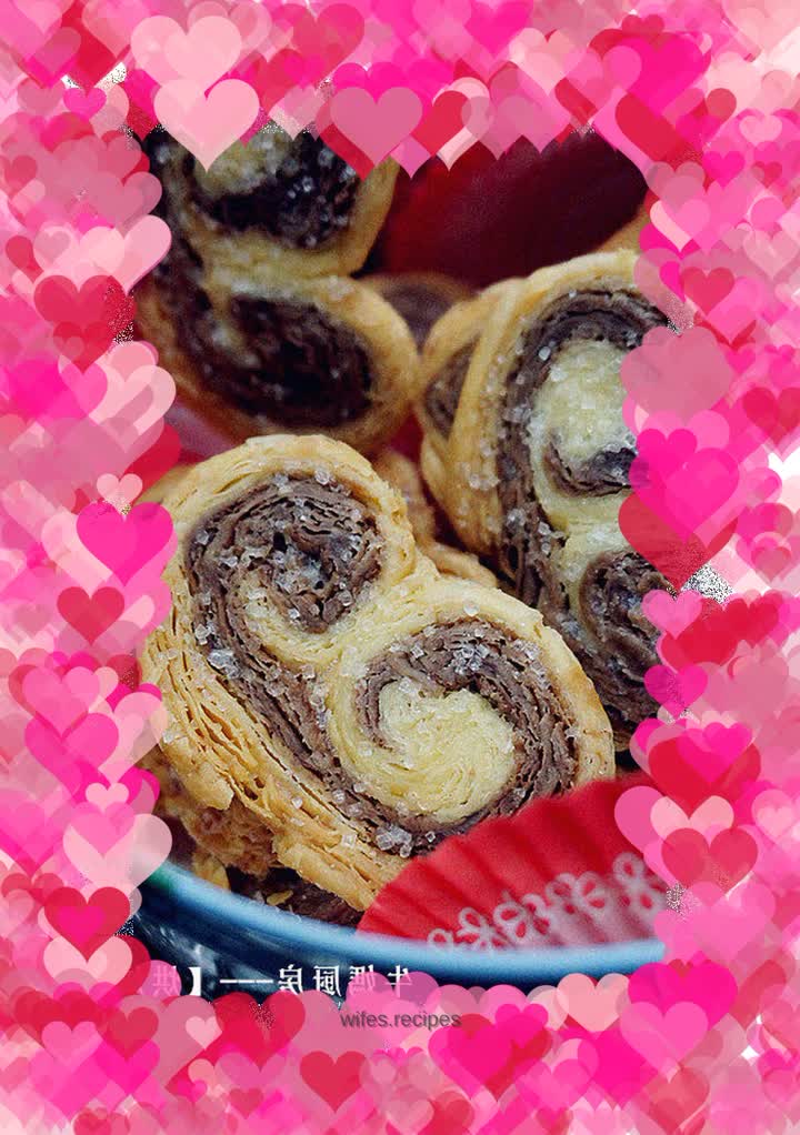 Double flavor butterfly cake