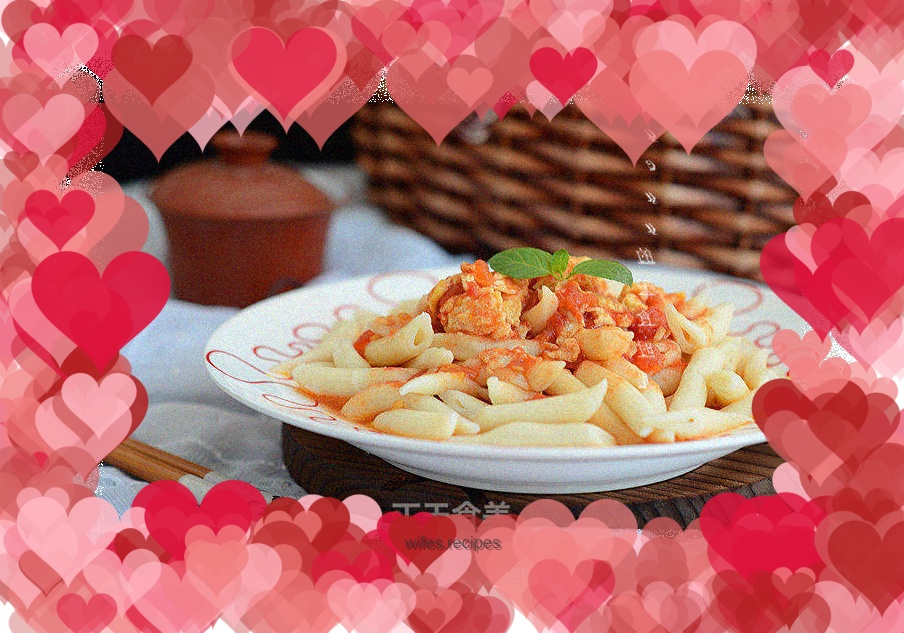 Tomato and Egg Hollow Noodles