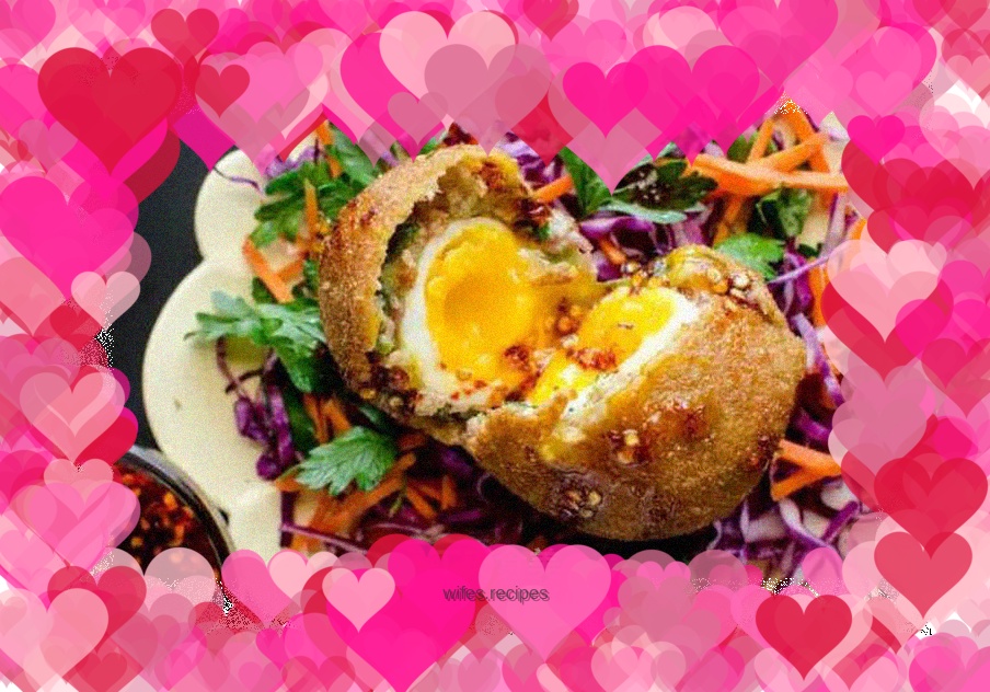 Potato lean meat omelette