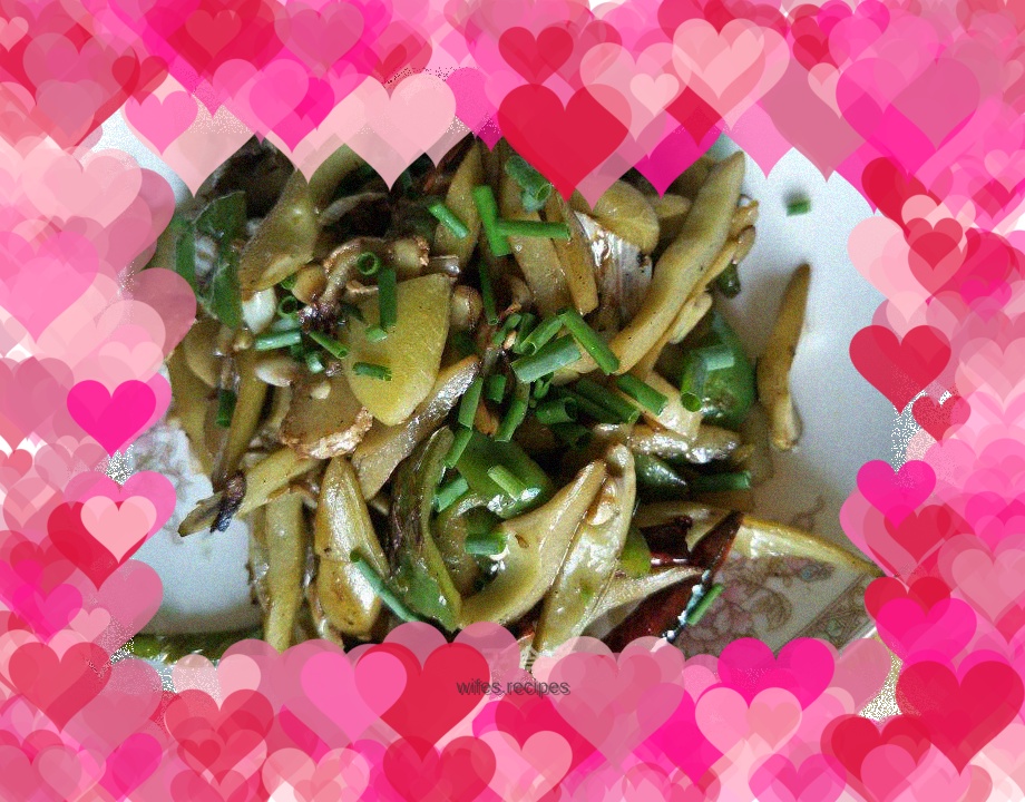 Vegetarian Stir-fried Hairy Beans