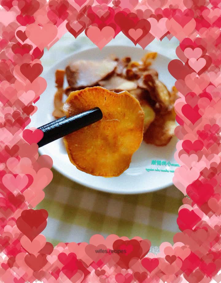 【Northeast】Homemade potato chips~fried sweet potato slices