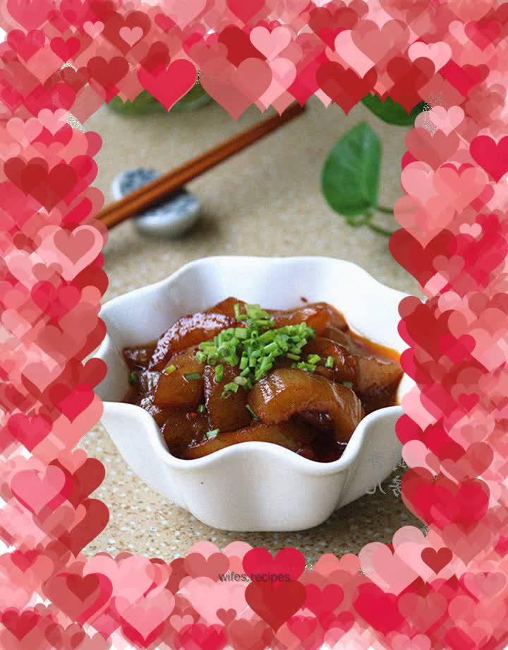 Braised old cucumber