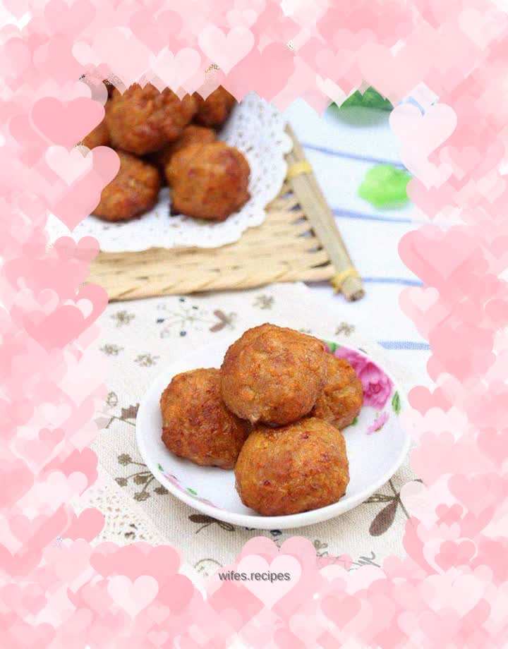 Carrot meatballs