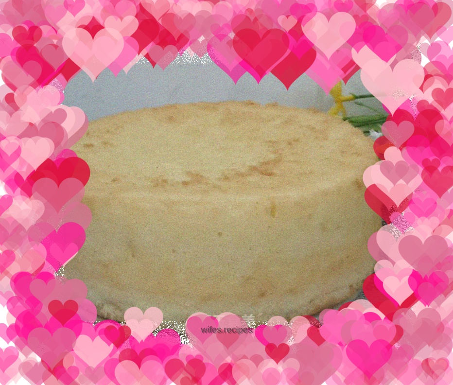Oil-free chiffon cake (water bath method)