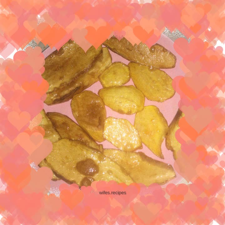 Sweet potato chips