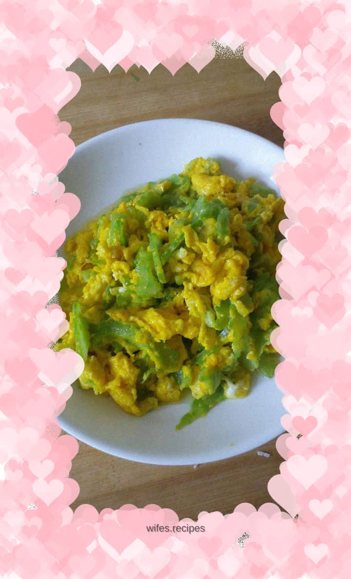 Bitter Melon Scrambled Eggs