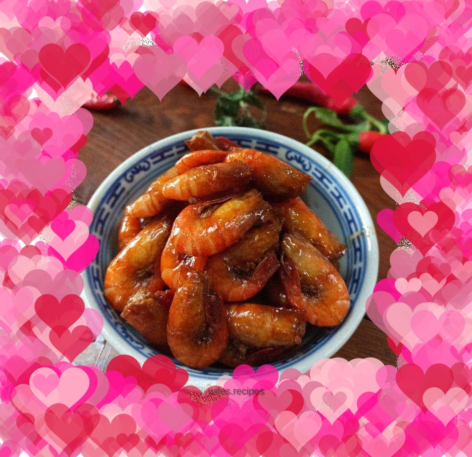 Sweet and sour river shrimp