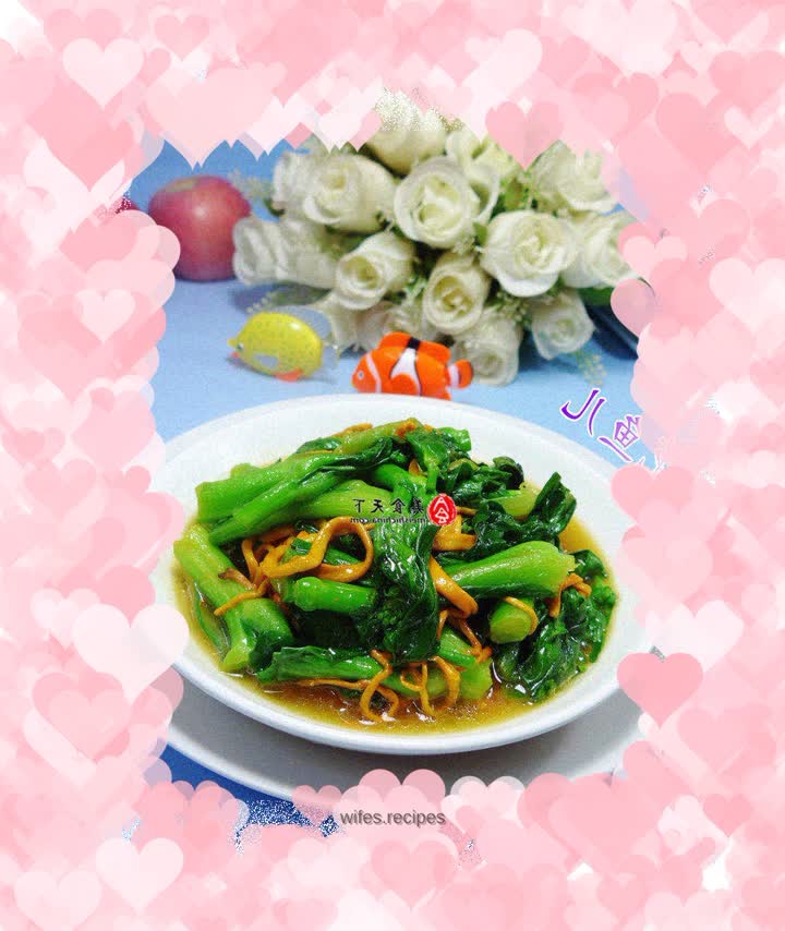 Stir-fried Cordyceps Mushrooms