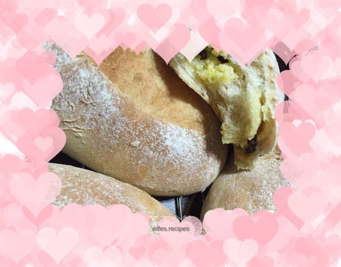 Whole wheat soufflé with raisins