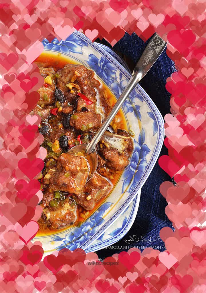 【Steamed Spare Ribs with Black Bean Sauce】