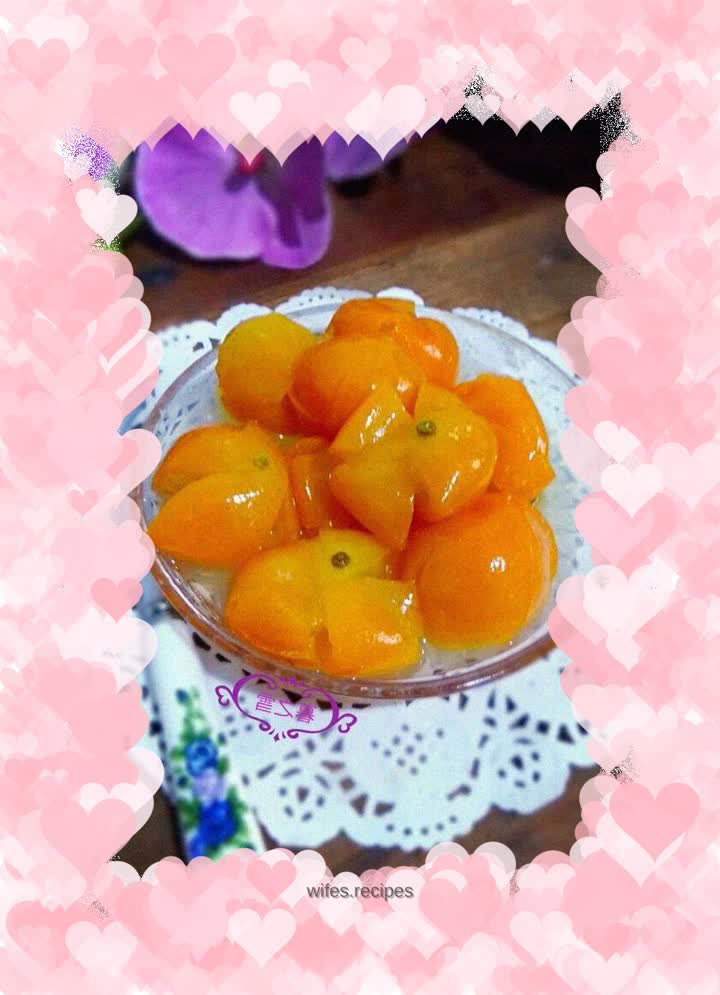 Rock sugar kumquat
