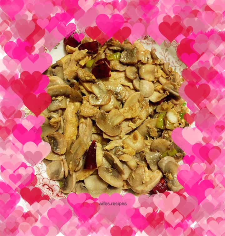 Stir-fried Pork with Mushrooms