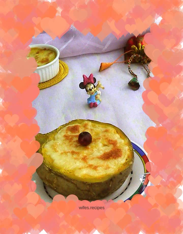 Cheese Baked Sweet Potatoes