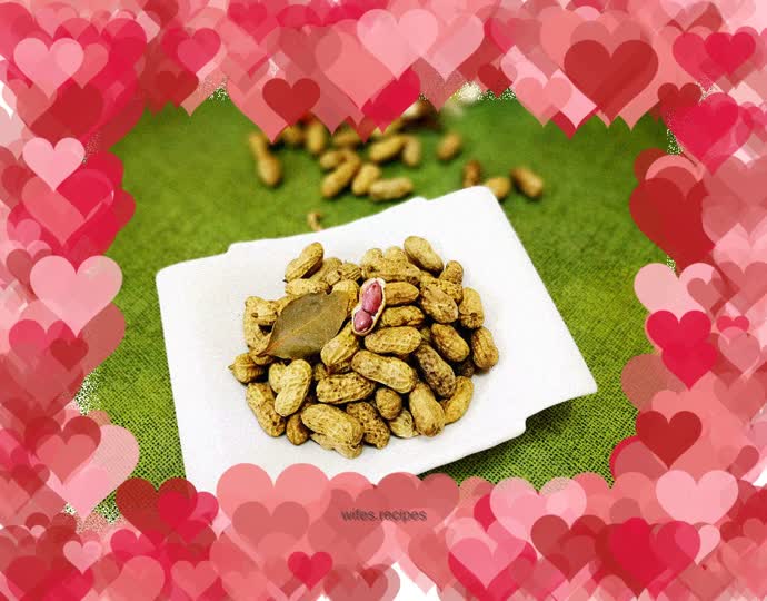 Salted peanuts