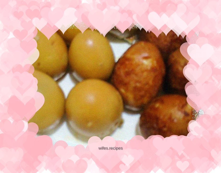 Five-spice braised eggs and five-spice tiger skin eggs