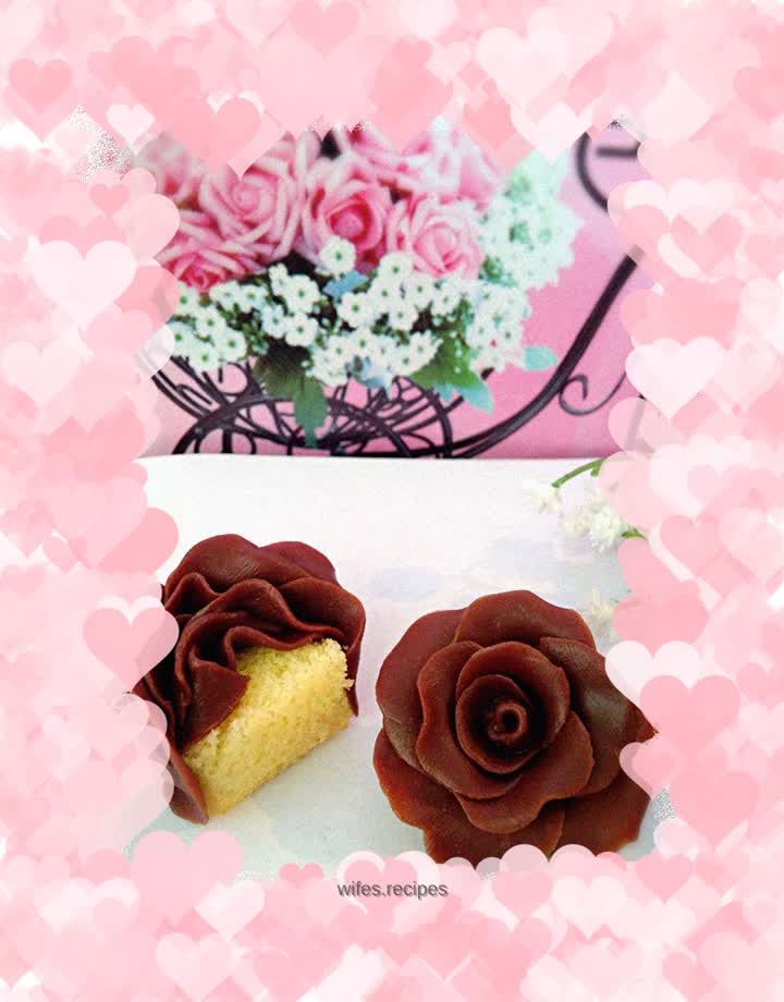 Chocolate Rose Cake