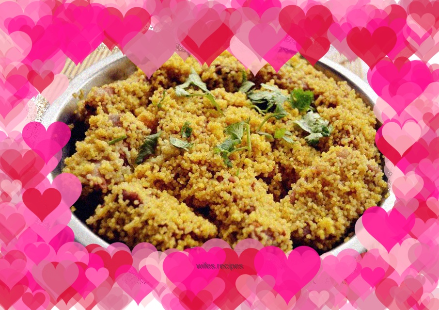 Steamed Pork Ribs with Millet