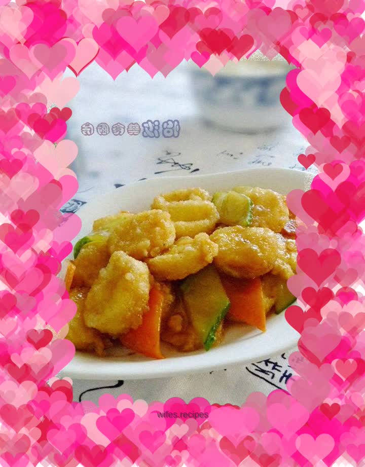 How to make crispy tofu [Crispy Tofu with Abalone Sauce]