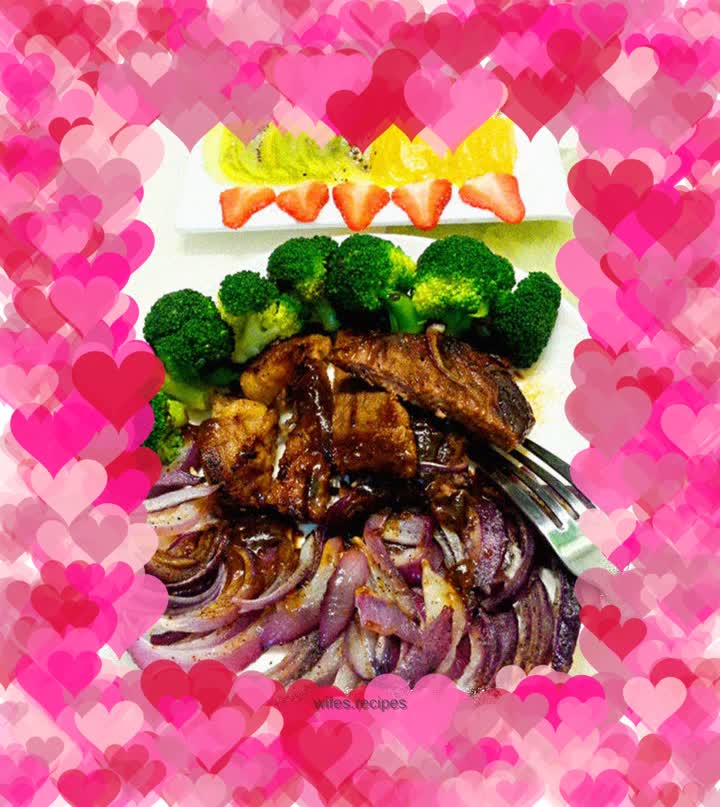 Vegetable Sirloin Steak