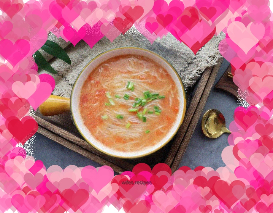 Tomato and fish noodle soup for children ❤️ Nutritious and delicious, appetizing and calcium supplement