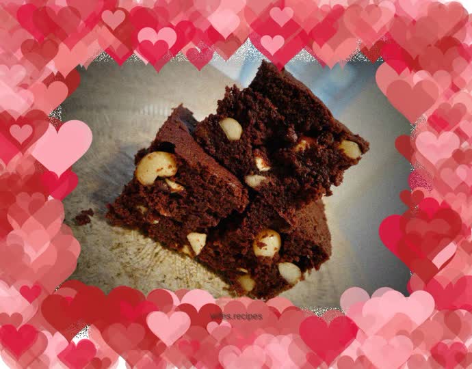 Heavy Chocolate Macadamia Brownies