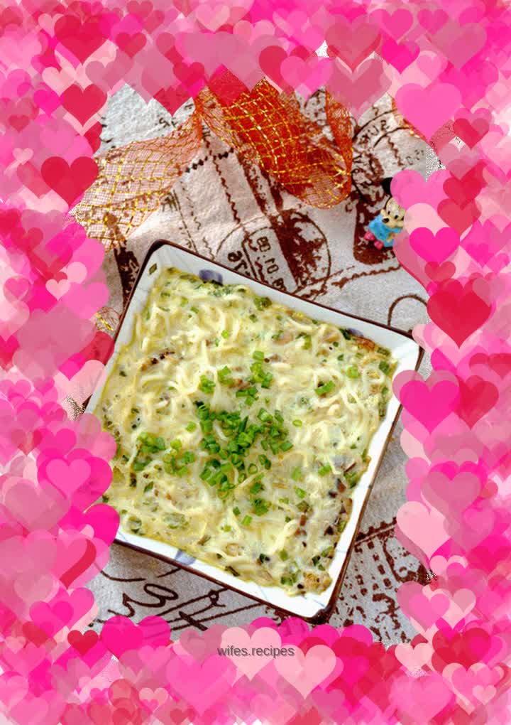 【Sichuan】Instant noodles steamed egg custard