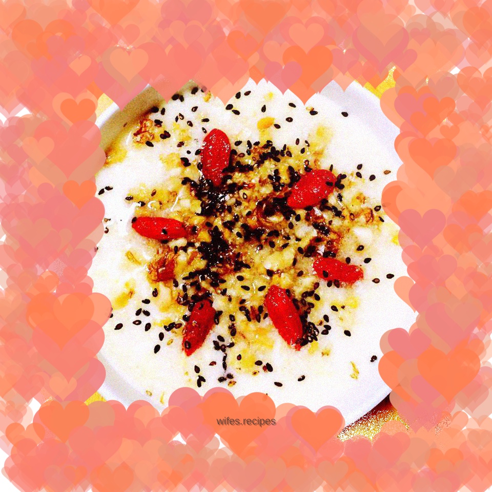 Milk and egg fermented glutinous rice