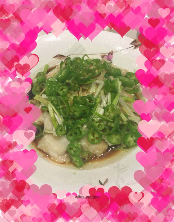 Hunan style green pepper fish