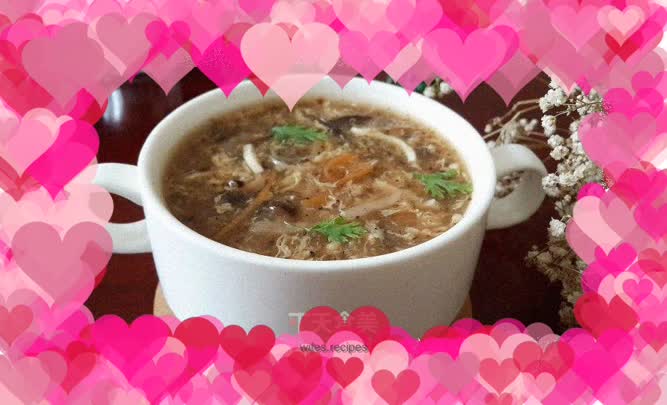 Hot and sour soup (Southeast Asian style)