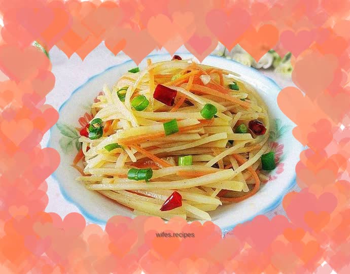 A home-cooked dish you’ll never get tired of eating – spicy and sour potato shreds