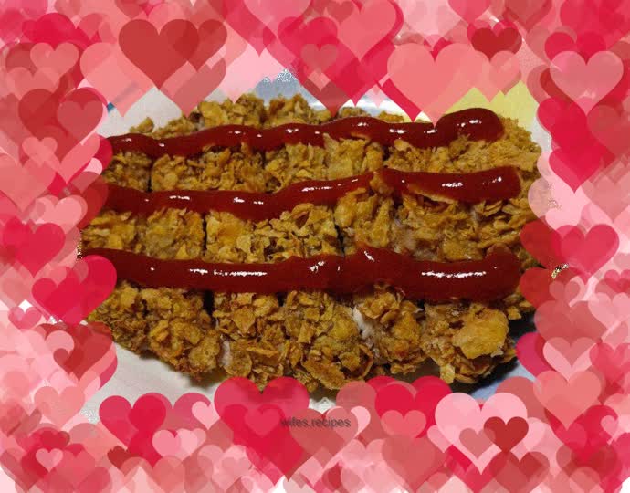 Crispy oil-free chicken steak