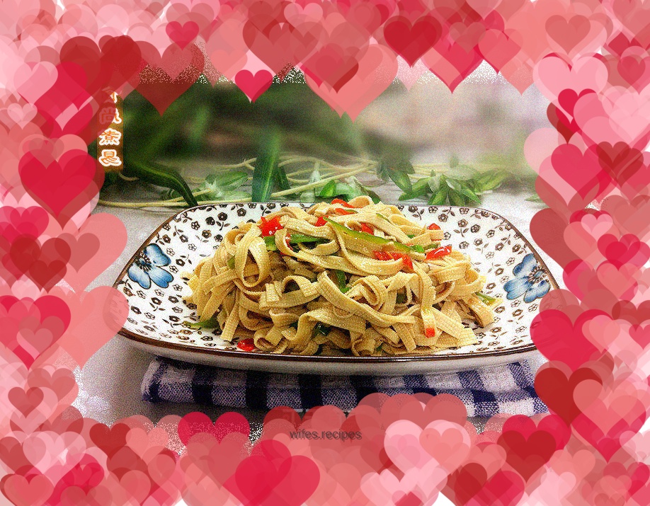 Vegetarian Stir-fried Thousand Pieces