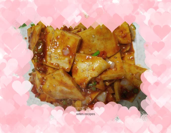 Thousand-page Tofu with Chili Sauce