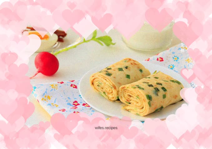 Vegetable egg pancake