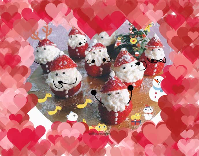Strawberry Santa