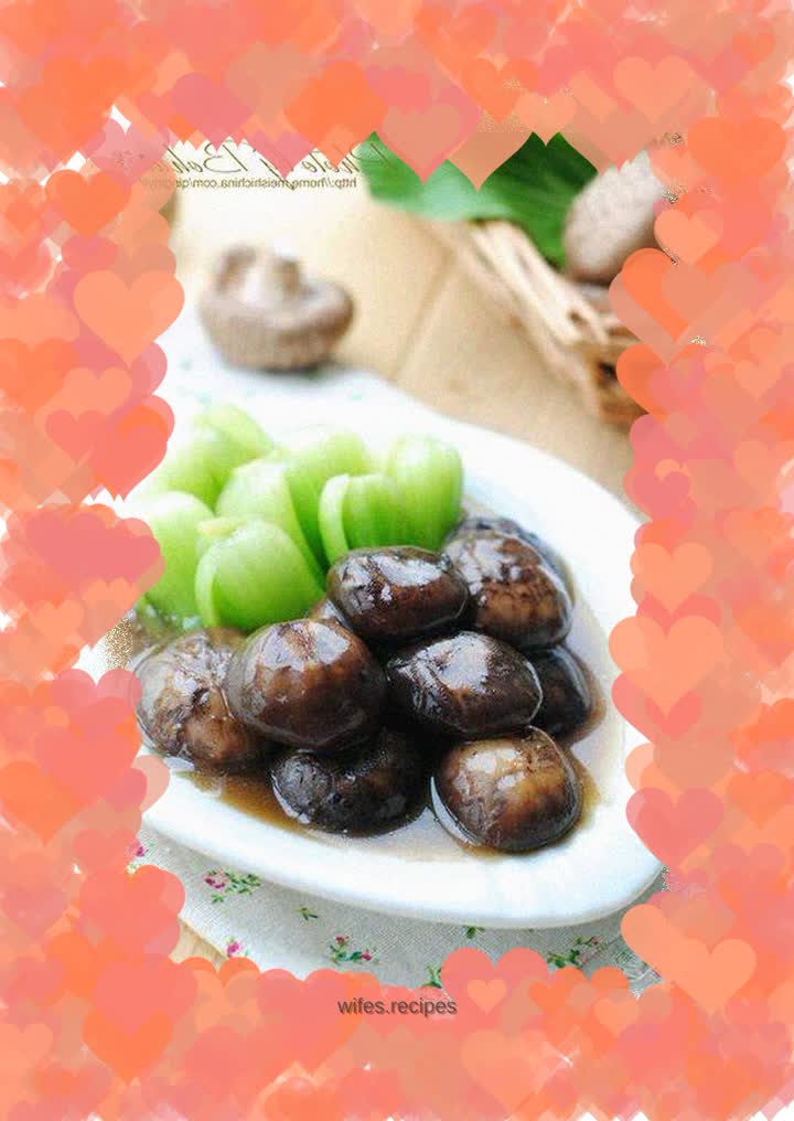 Mushroom and Choy Sum