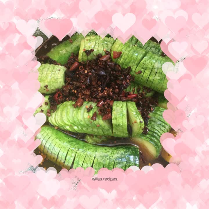 Sweet, crunchy and delicious cucumber