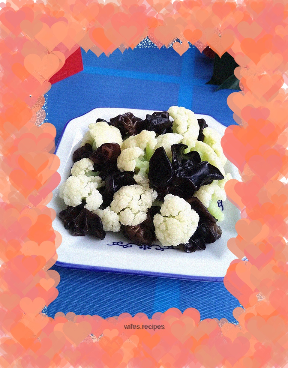 Cauliflower-roasted fungus