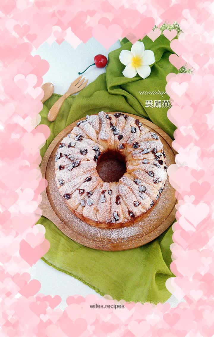 ~Fragrant condensed milk hand-pulled bread