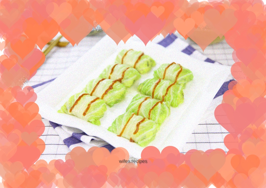 Cabbage and Tofu Rolls