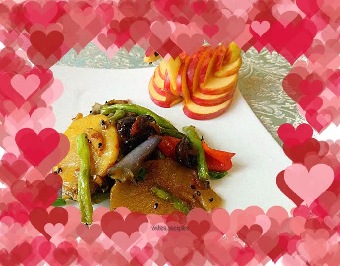 Fresh ground vegetables