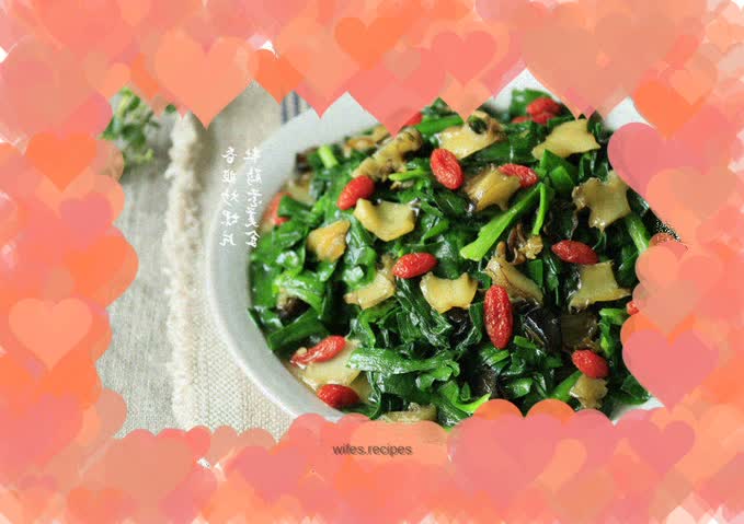 Stir-fried snail meat with spring leeks