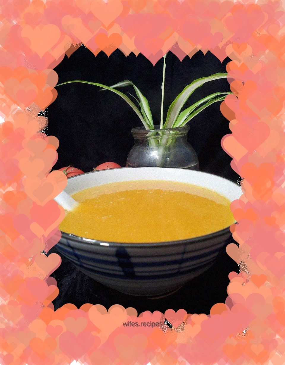 Rock Sugar Papaya and Tremella Soup