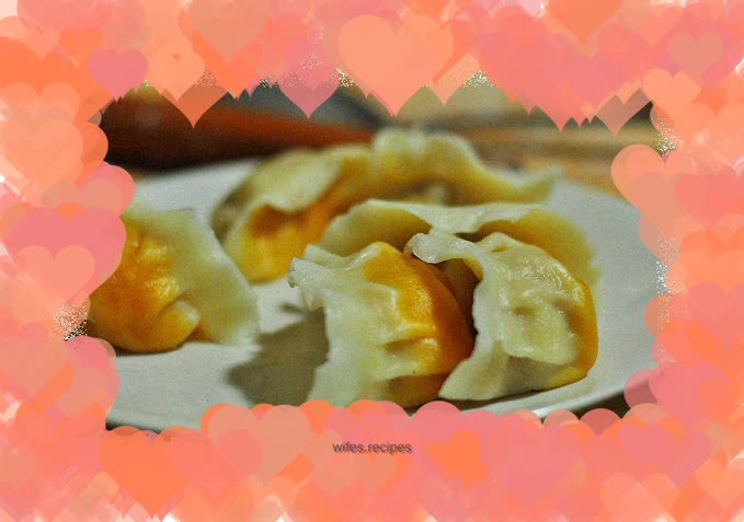 Chicken and walnut dumplings