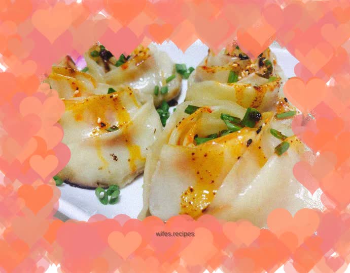 Rose dumplings