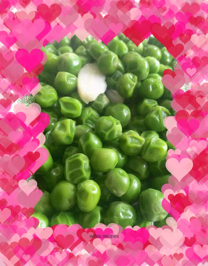 Oil-free vegetarian peas