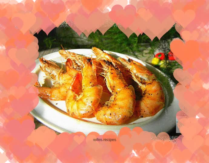 Grilled Shrimp with Black Pepper