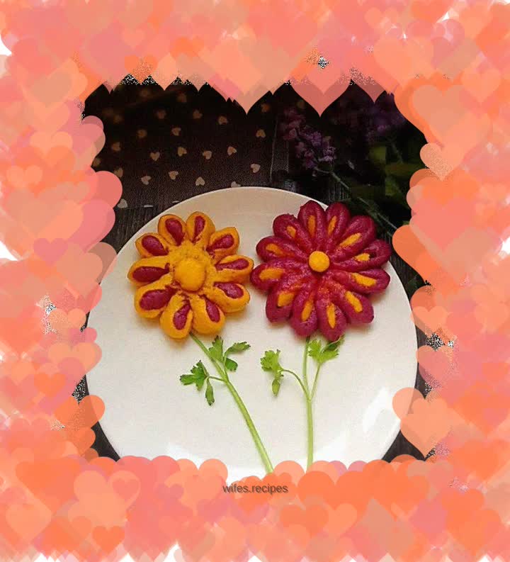 Chrysanthemum steamed buns